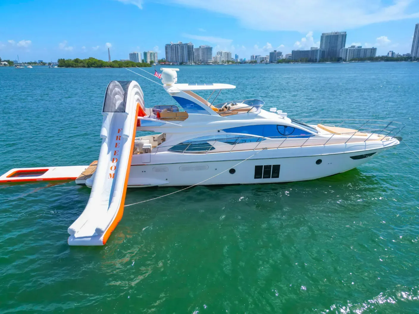 Azimut 60ft Yacht Charter Miami