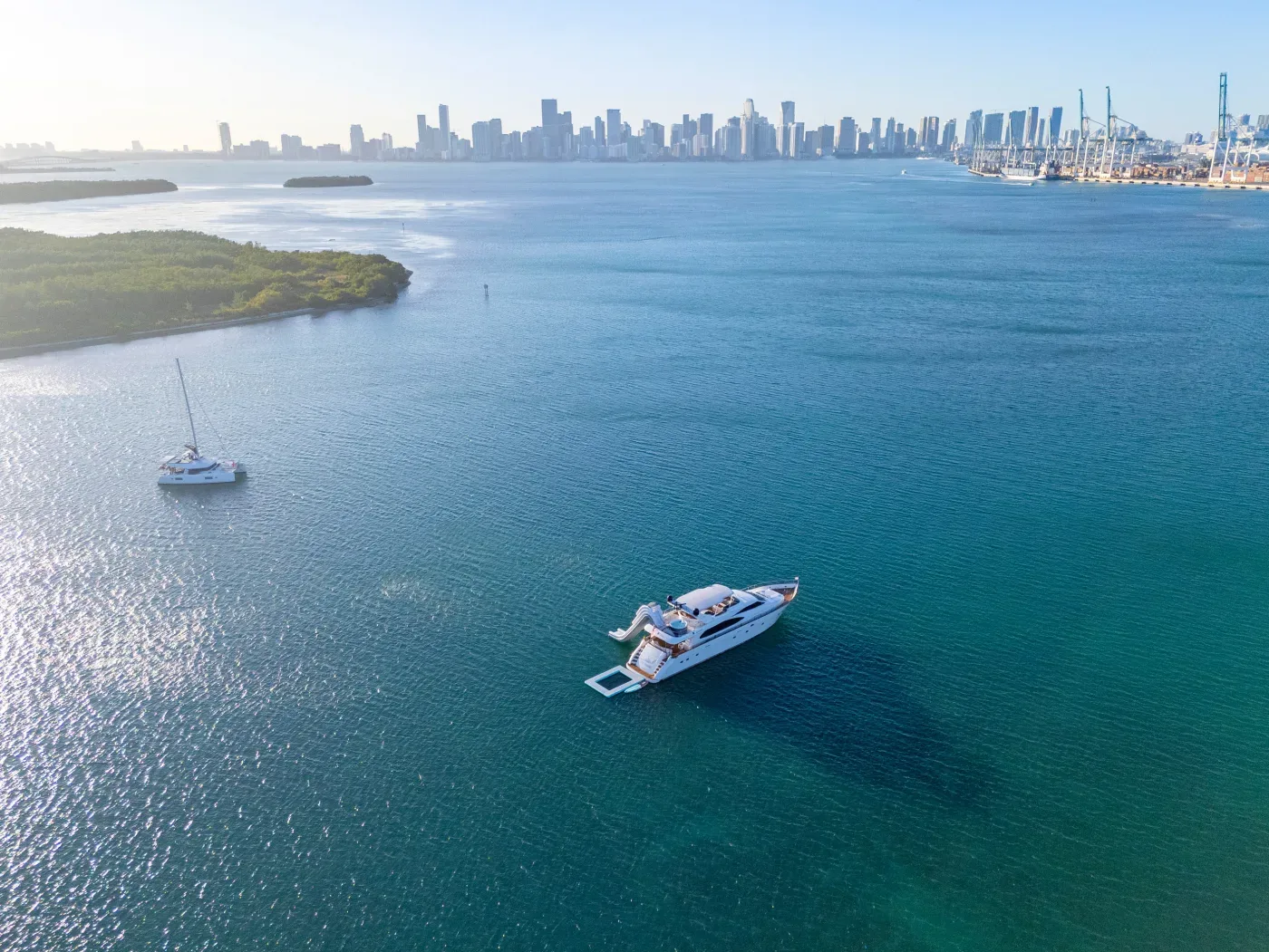 Bal Harbour yacht rental Miami Haulover Sandbar Atlantic charter