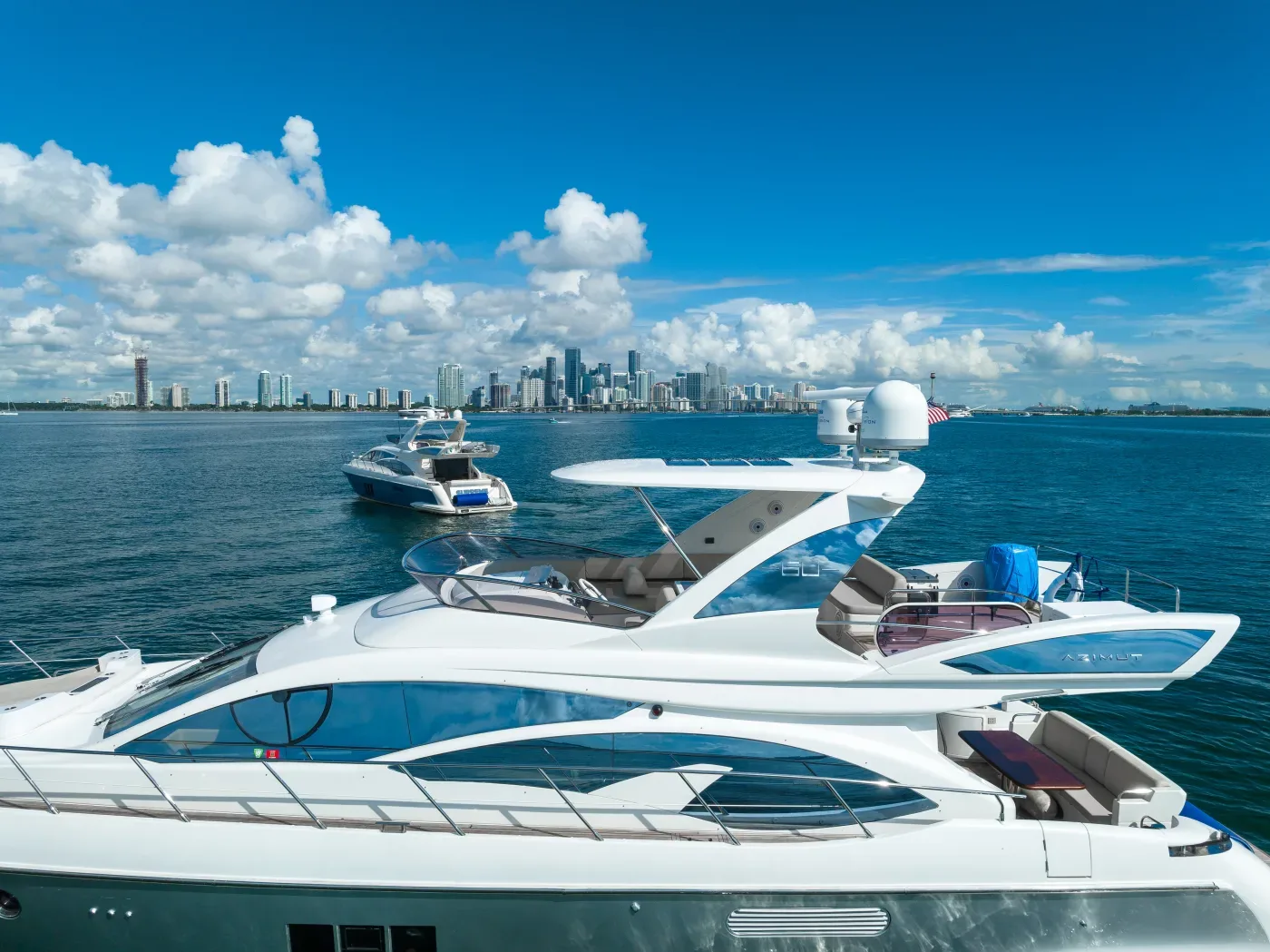 Charter de iate em Palmetto Bay dois corredores baía norte sul Biscayne