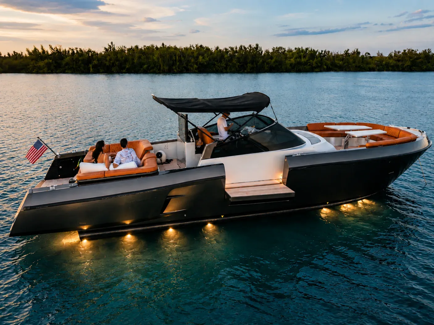 CNM Continental 45ft Yacht Charter Miami