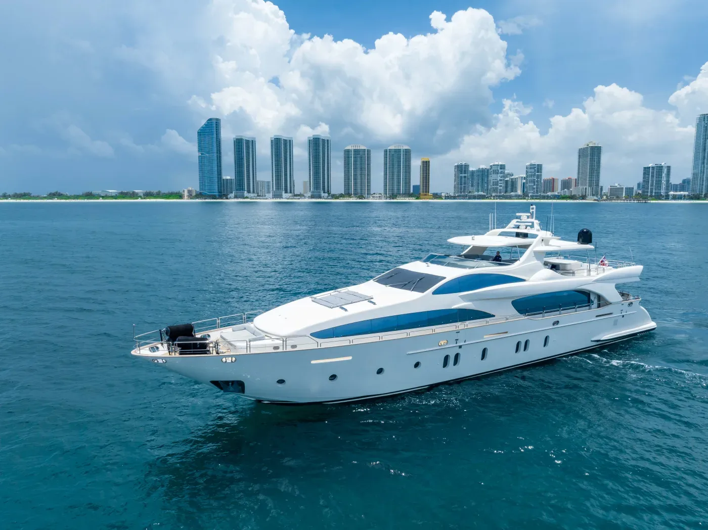 Key Biscayne yacht charter Cape Florida open Atlantic Biscayne National Park sunset cruise