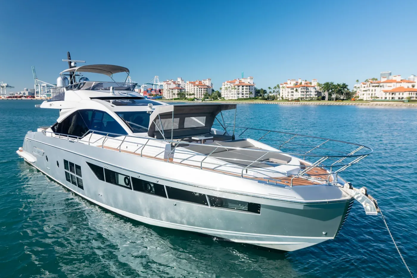 Deerfield Beach yacht charter private cruise Intracoastal and reef
