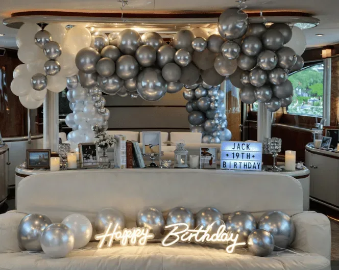 18th birthday yacht party miami coming of age celebration on private boat with friends
