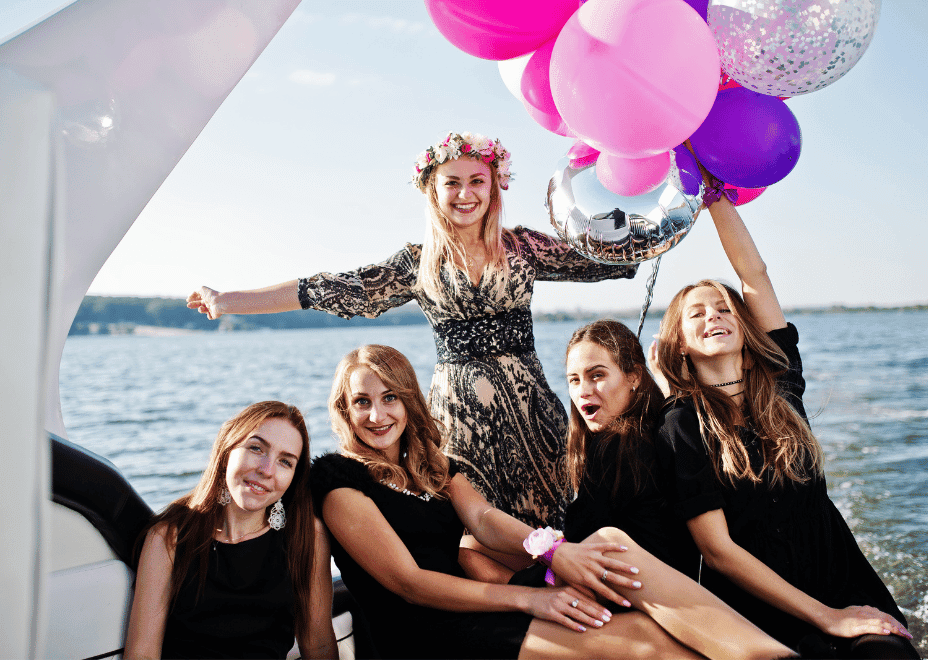 Birthday party on a yacht in Miami