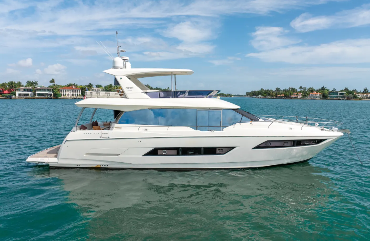 Prestige 70ft Yacht Charter Miami