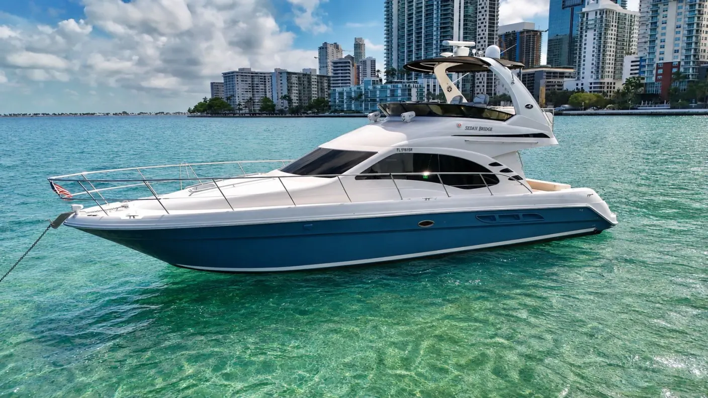 Sea Ray 50 FT Yacht Rental Miami