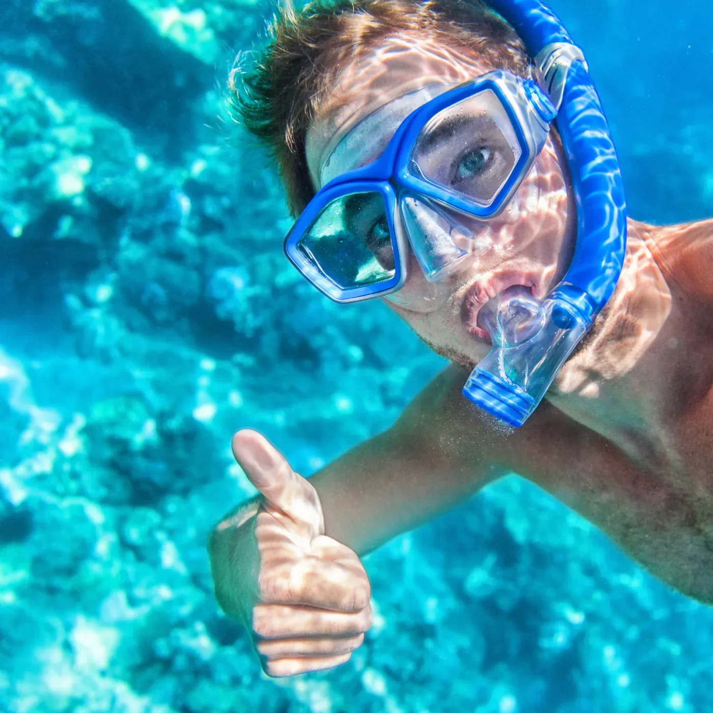 Snorkeling the coral reef near Fort Lauderdale and Pompano Beach