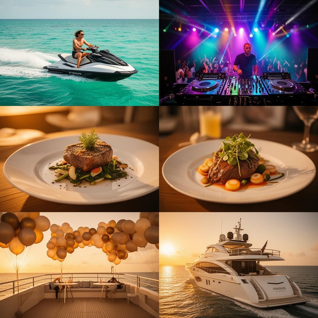 Full Day Yacht Rental Miami — Crown Yachts full day yacht rental experience in miami with add-ons and group activities on the water