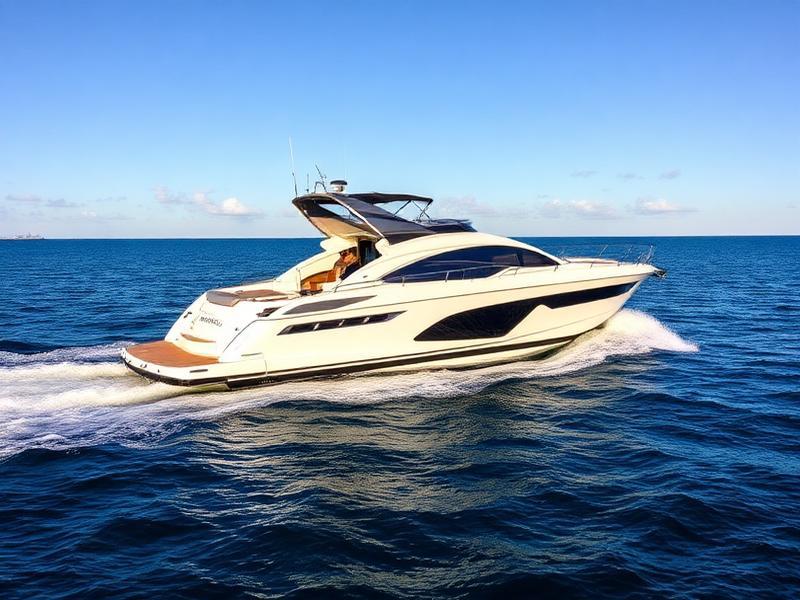 Luxury Yacht Rental Miami Beach — Crown Yachts luxury yacht rental miami beach with captain crew and guests enjoying the water