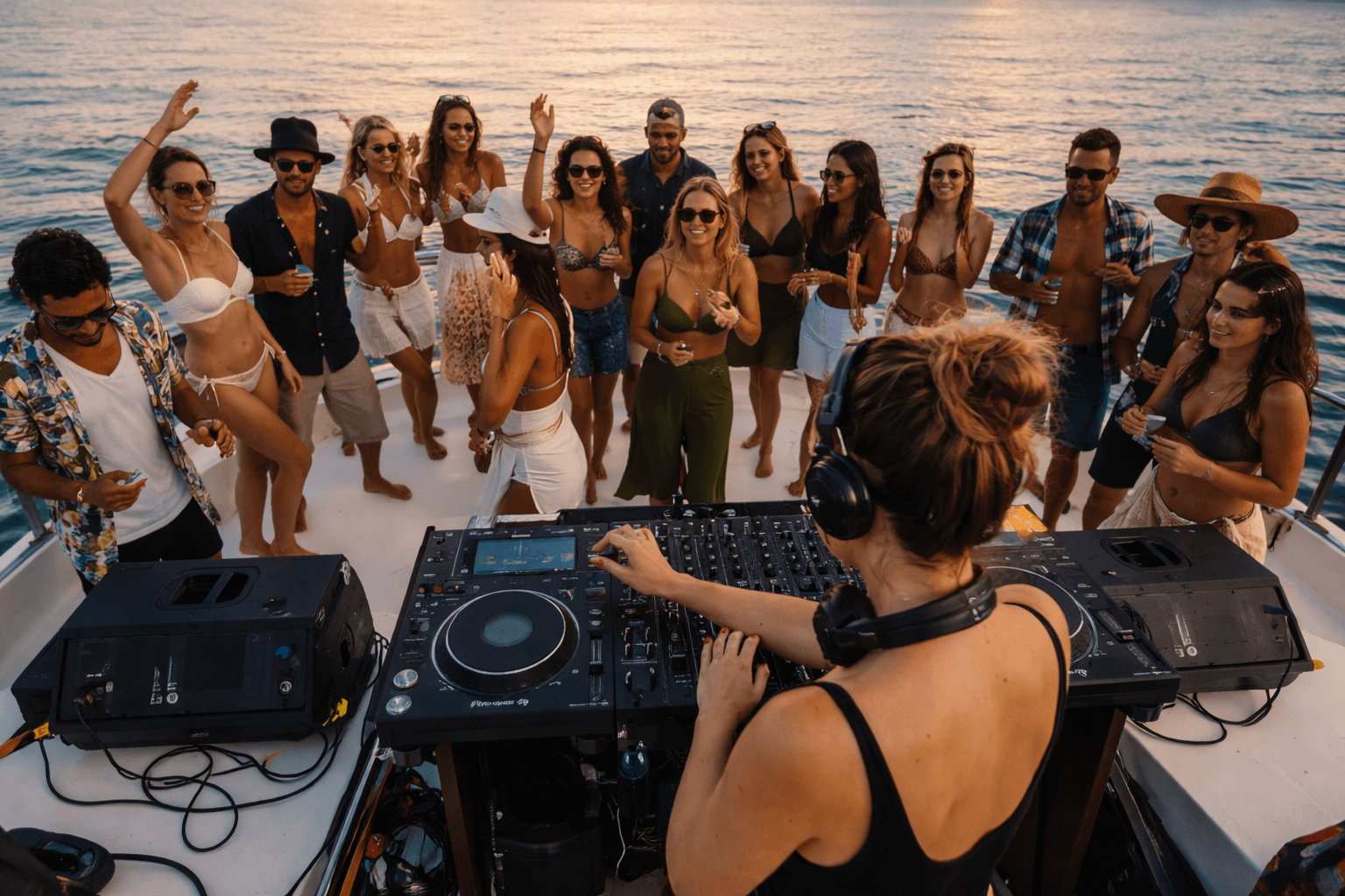 Yacht party DJ experience 2